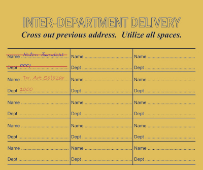 Inter-department Envelope