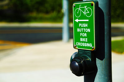 Bike crossing control